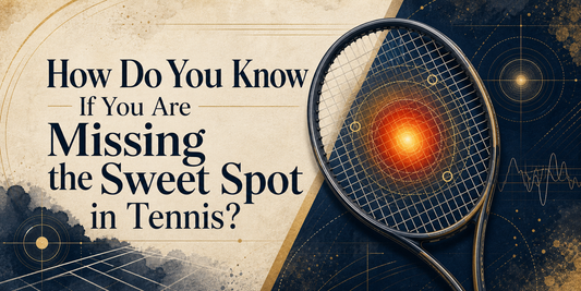 Auratide blog cover for How Do You Know If You Are Missing the Sweet Spot in Tennis?