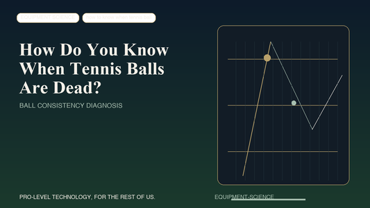 Auratide blog cover for How Do You Know When Tennis Balls Are Dead?