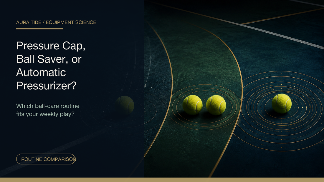 Auratide blog cover for Pressure Cap, Ball Saver, or Automatic Pressurizer: Which Ball-Care Routine Fits You?