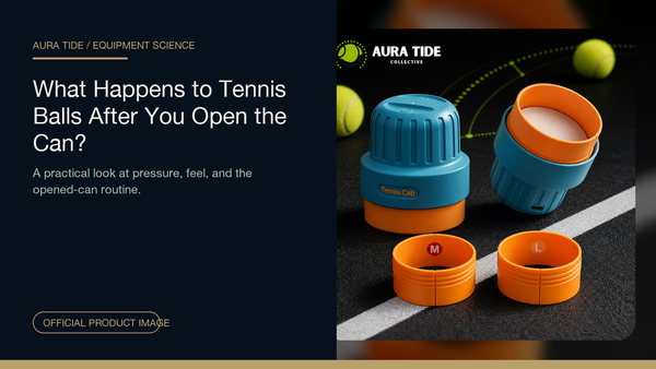 Auratide blog cover for What Happens to Tennis Balls After You Open the Can?