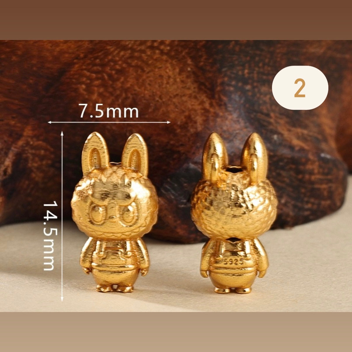 ATSZSBYQQ1872-18 24K gold-plated silver 925 zircon-inlaid labubu pendant – tennis jewelry in {{ product_color }} | Aura Tide Collective | Shop ATSZSBYQQ1872-18 24K gold-plated silver 925 zircon-inlaid labubu pendant online for {{ product_tags | join: ", " }} – Fast shipping worldwide.