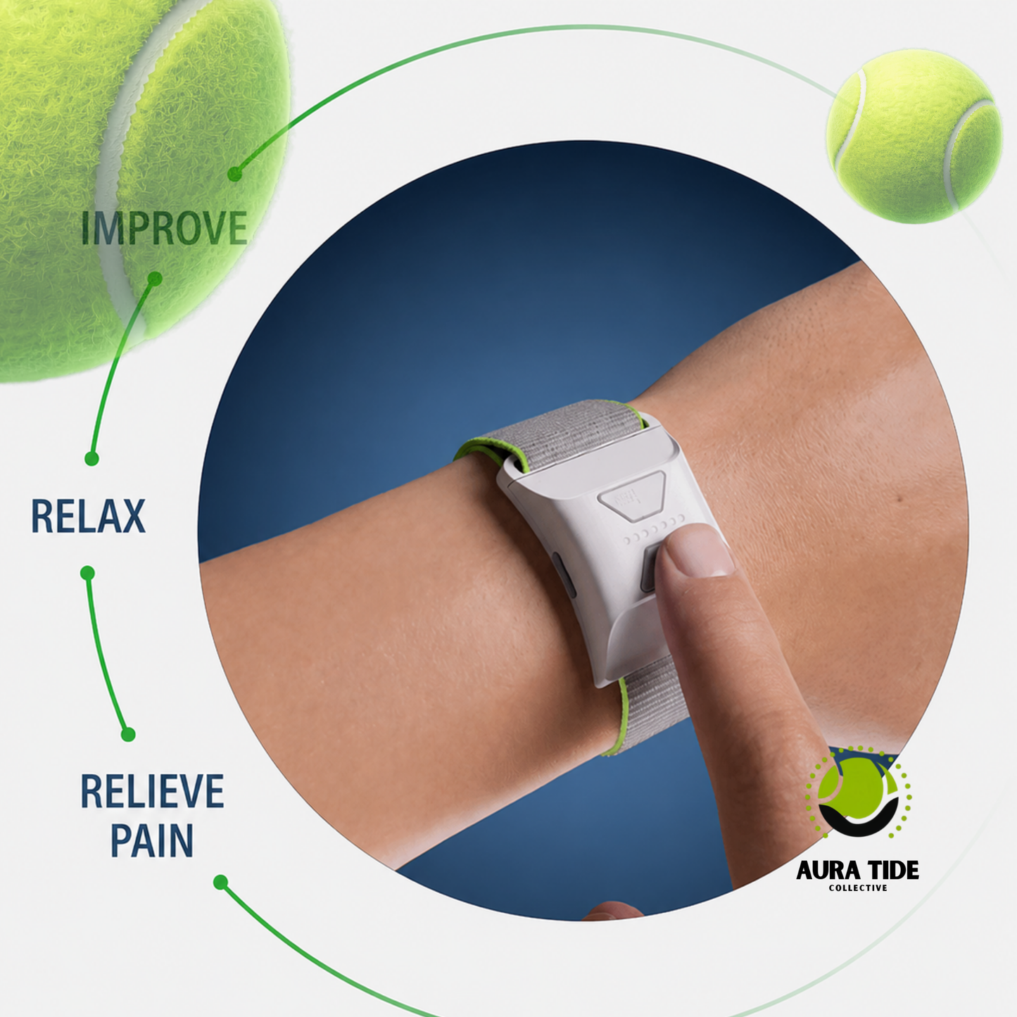 Racket-Side Wrist Recovery Band