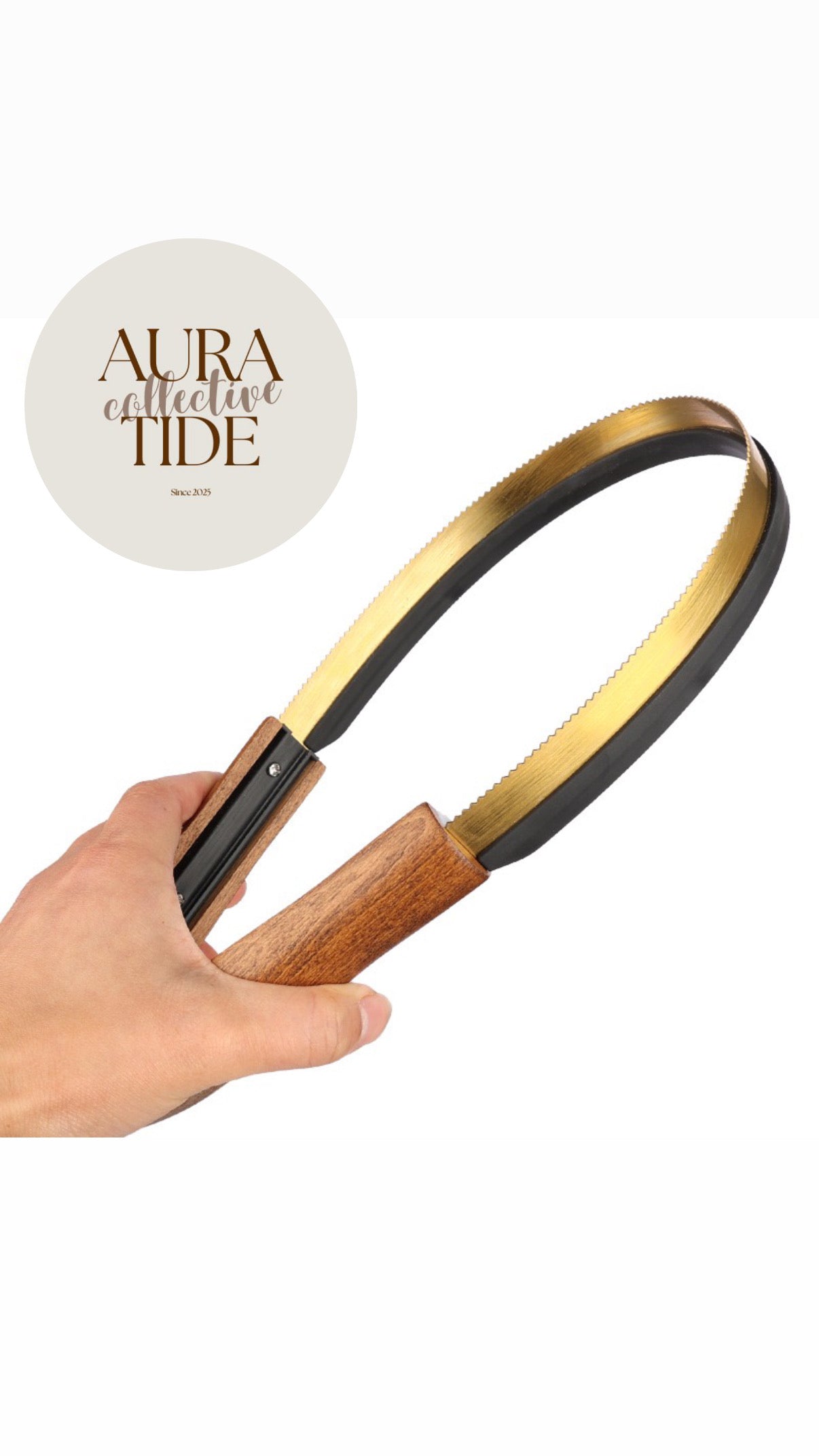 Wooden handle horse hair brush – in {{ product_color }} | Aura Tide Collective | Shop Wooden handle horse hair brush online for {{ product_tags | join: ", " }} – Fast shipping worldwide.