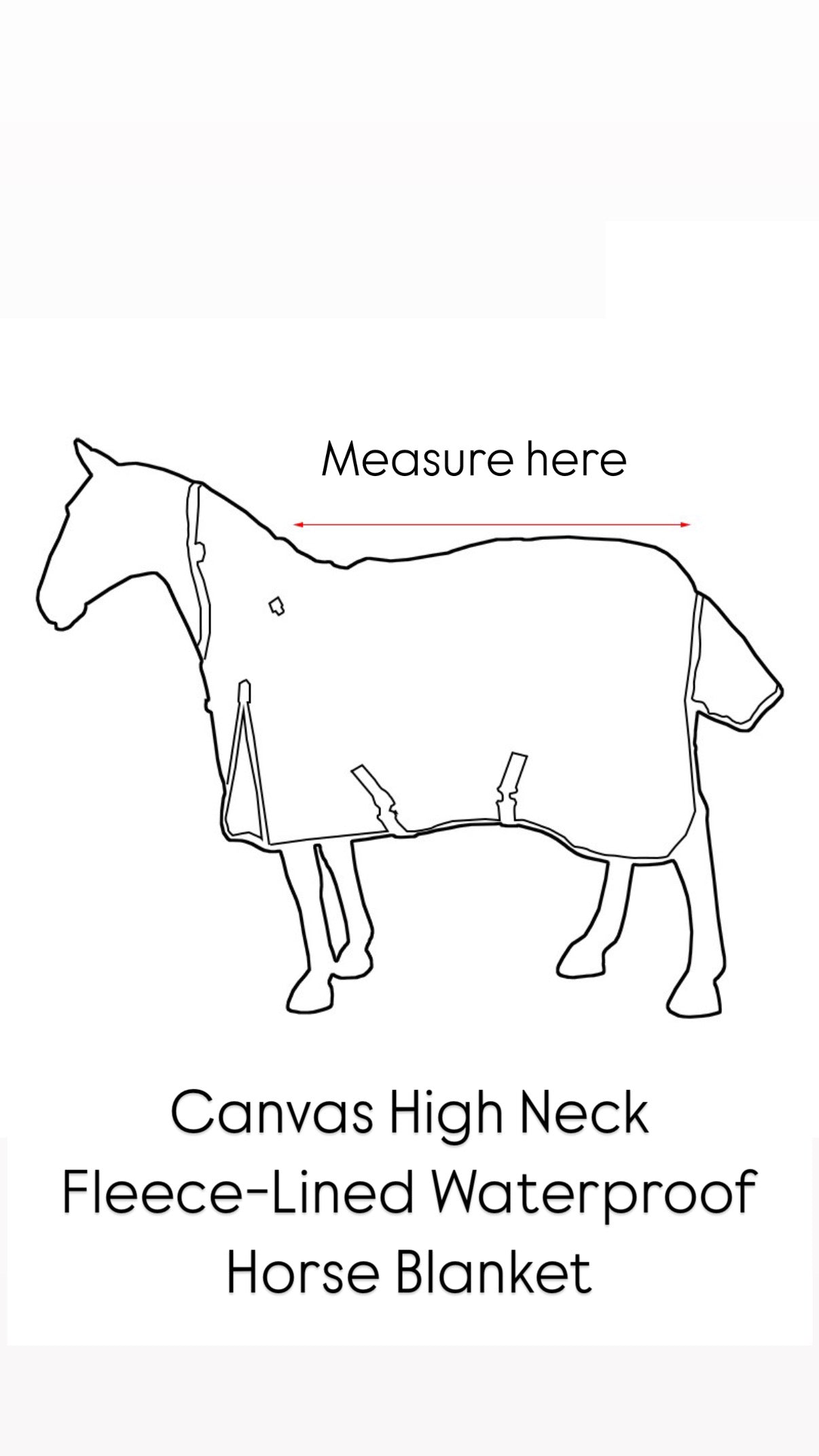 Canvas High Neck Fleece-Lined Waterproof Horse Blanket – Horsemanship in {{ product_color }} | Aura Tide Collective | Shop Canvas High Neck Fleece-Lined Waterproof Horse Blanket online for {{ product_tags | join: ", " }} – Fast shipping worldwide.