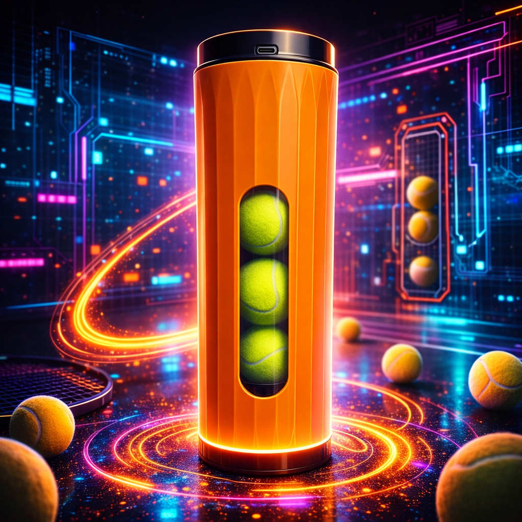 Automatic Electric Tennis & Padel Ball Pressurizer Coach's Essential