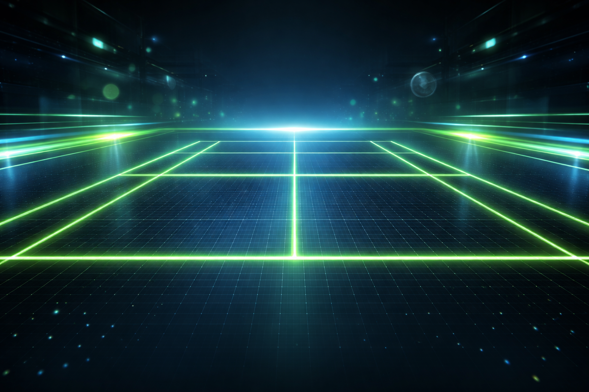 aura tide tennis court