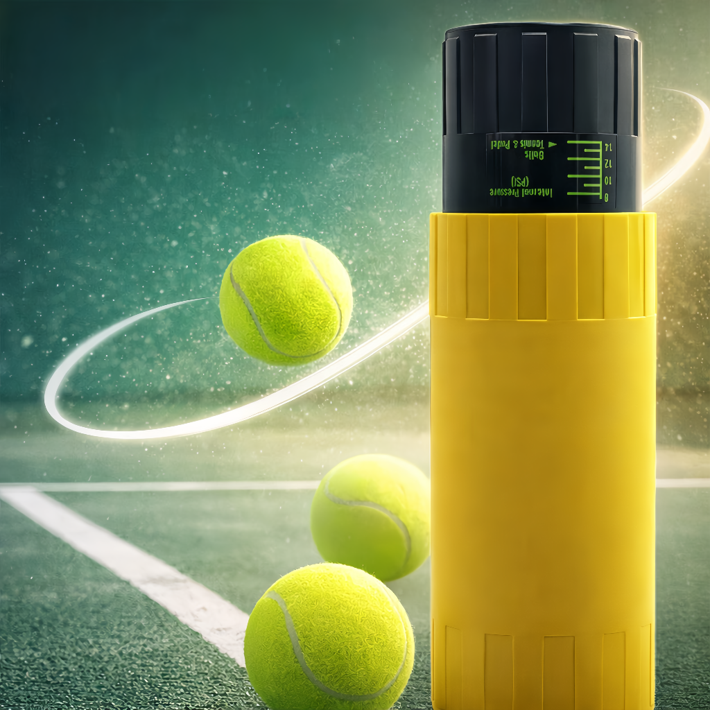 Tennis Ball Pressurizer Storage Container