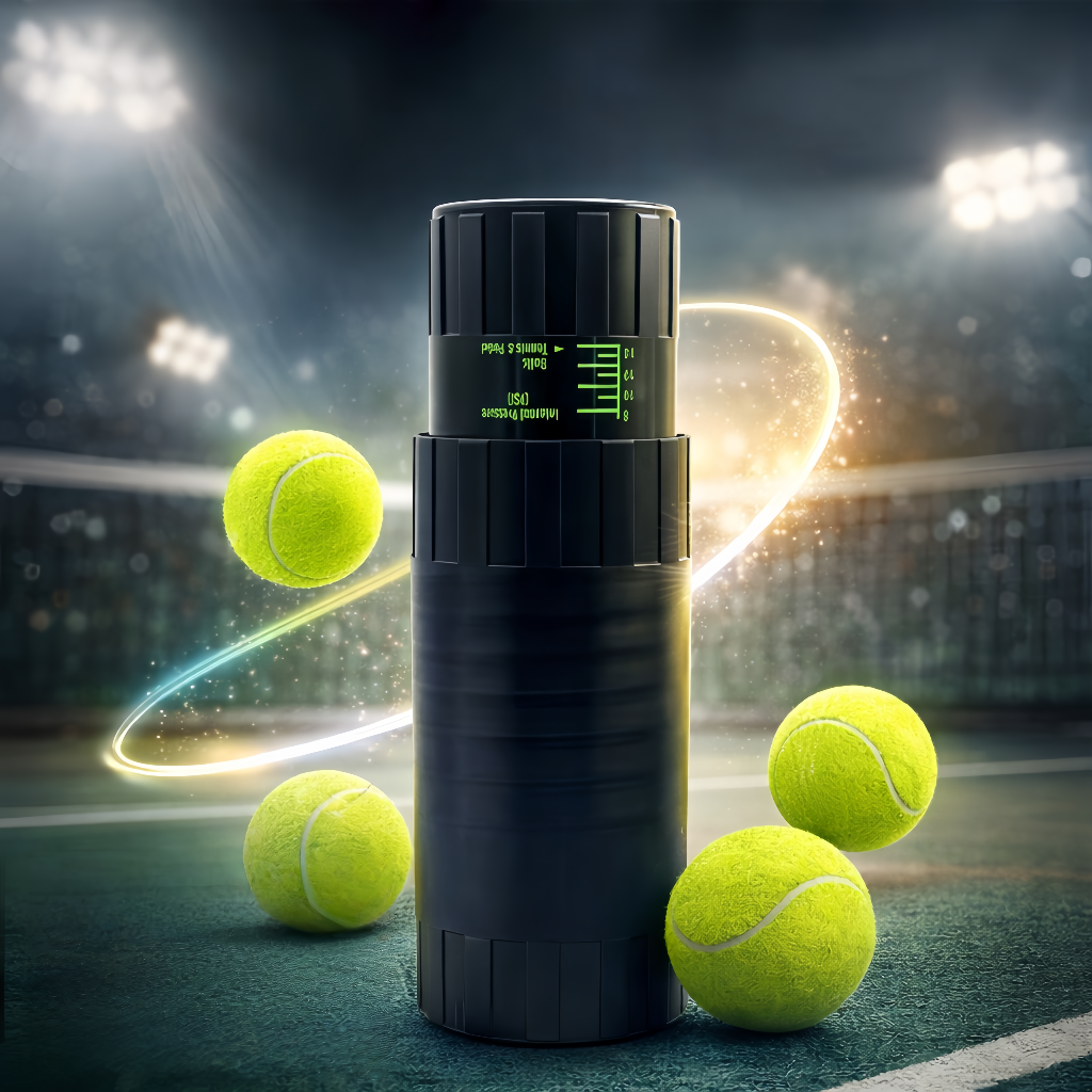 Tennis Ball Pressurizer Storage Container