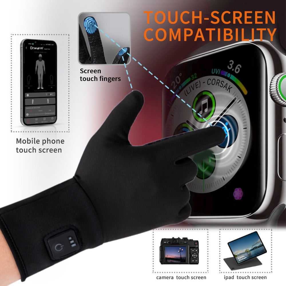 New Thin Double-layer Electric Heated Gloves with 3 Temperature Settings, Back of Hand Heating, and Touchscreen-compatible Lining – Horsemanship in {{ product_color }} | Aura Tide Collective | Shop New Thin Double-layer Electric Heated Gloves with 3 Temperature Settings, Back of Hand Heating, and Touchscreen-compatible Lining online for {{ product_tags | join: ", " }} – Fast shipping worldwide.