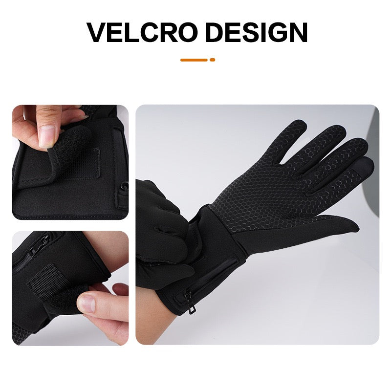 New Thin Double-layer Electric Heated Gloves with 3 Temperature Settings, Back of Hand Heating, and Touchscreen-compatible Lining – Horsemanship in {{ product_color }} | Aura Tide Collective | Shop New Thin Double-layer Electric Heated Gloves with 3 Temperature Settings, Back of Hand Heating, and Touchscreen-compatible Lining online for {{ product_tags | join: ", " }} – Fast shipping worldwide.