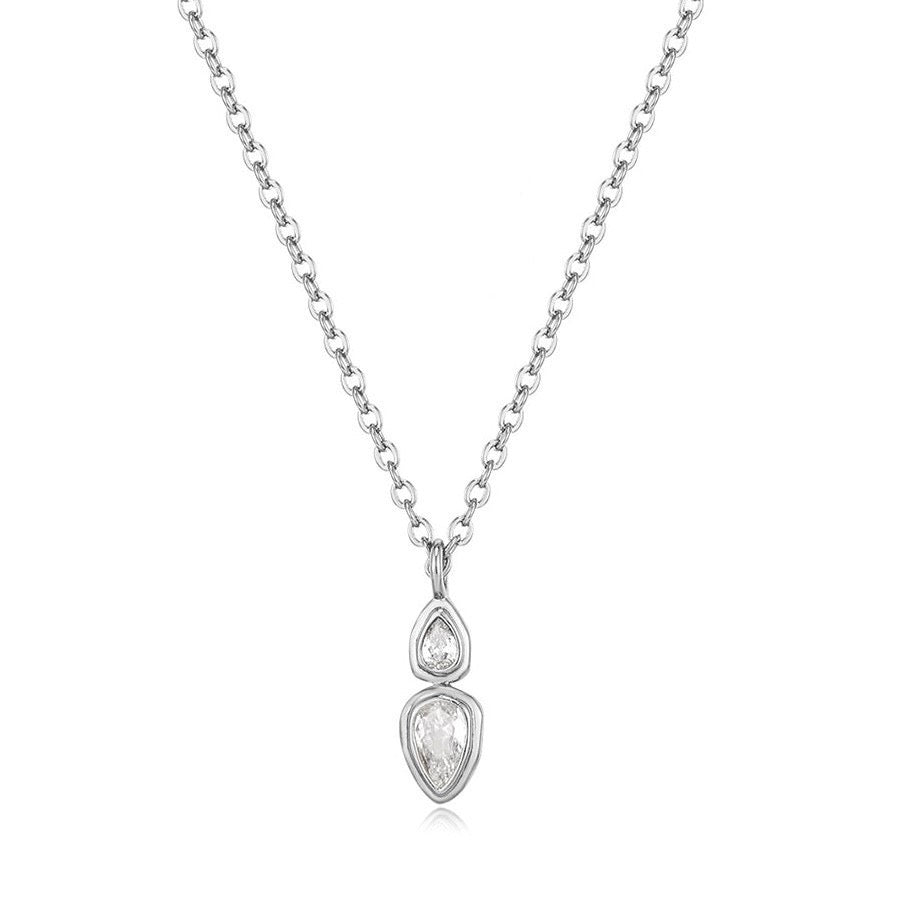 Zircon pendant necklace – tennis jewelry in {{ product_color }} | Aura Tide Collective | Shop Zircon pendant necklace online for {{ product_tags | join: ", " }} – Fast shipping worldwide.