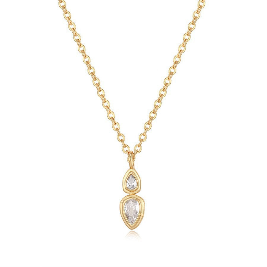 Zircon pendant necklace – tennis jewelry in {{ product_color }} | Aura Tide Collective | Shop Zircon pendant necklace online for {{ product_tags | join: ", " }} – Fast shipping worldwide.