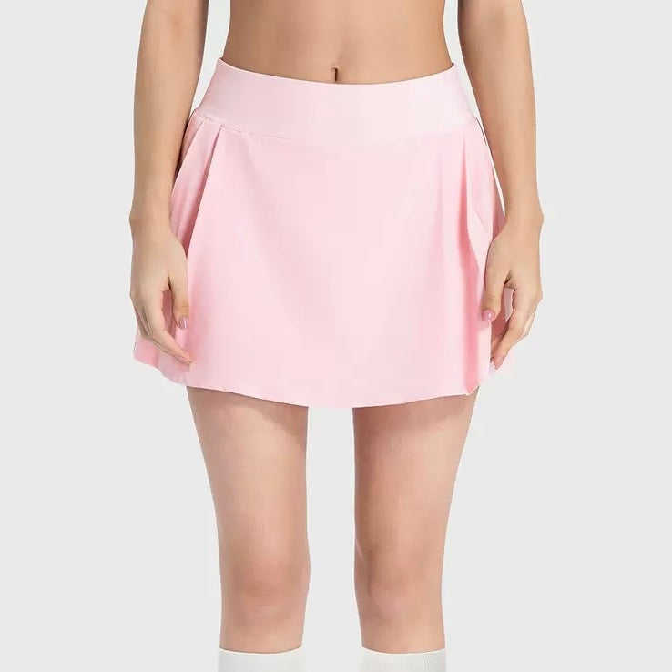 luxtre Cool Touch Pleated tennis wear set – tennis wear in {{ product_color }} | Aura Tide Collective | Shop luxtre Cool Touch Pleated tennis wear set online for {{ product_tags | join: ", " }} – Fast shipping worldwide.