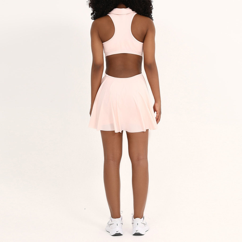 High-stretch cool-touch fabric tennis & golf one piece dress; knit upper panel with built-in tummy-control – tennis wear in {{ product_color }} | Aura Tide Collective | Shop High-stretch cool-touch fabric tennis & golf one piece dress; knit upper panel with built-in tummy-control online for {{ product_tags | join: ", " }} – Fast shipping worldwide.