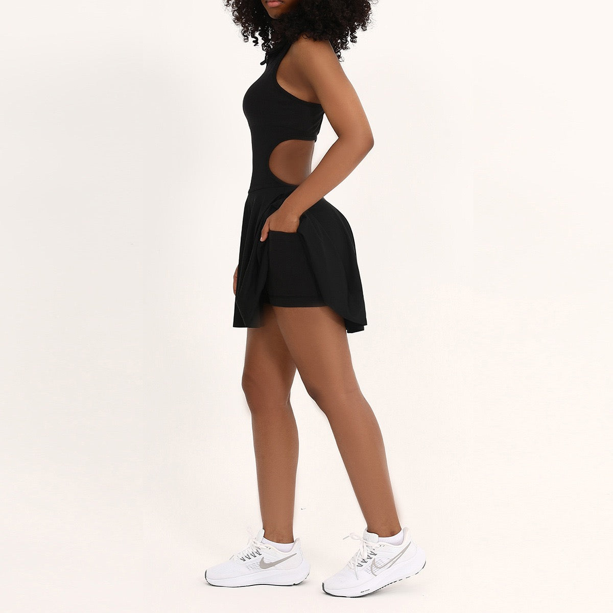 High-stretch cool-touch fabric tennis & golf one piece dress; knit upper panel with built-in tummy-control – tennis wear in {{ product_color }} | Aura Tide Collective | Shop High-stretch cool-touch fabric tennis & golf one piece dress; knit upper panel with built-in tummy-control online for {{ product_tags | join: ", " }} – Fast shipping worldwide.