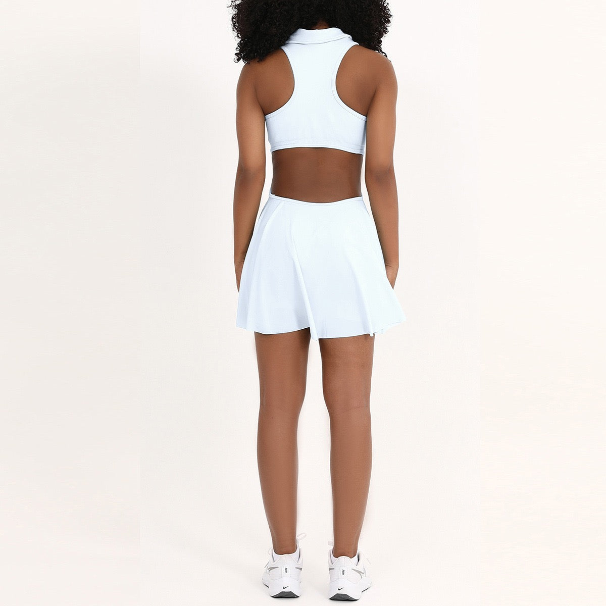 High-stretch cool-touch fabric tennis & golf one piece dress; knit upper panel with built-in tummy-control – tennis wear in {{ product_color }} | Aura Tide Collective | Shop High-stretch cool-touch fabric tennis & golf one piece dress; knit upper panel with built-in tummy-control online for {{ product_tags | join: ", " }} – Fast shipping worldwide.