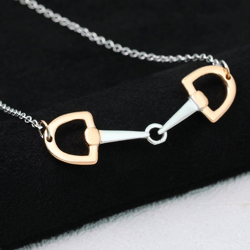 The Equestrian Pro necklace & bracelet set – Equin jewelry in {{ product_color }} | Aura Tide Collective | Shop The Equestrian Pro necklace & bracelet set online for {{ product_tags | join: ", " }} – Fast shipping worldwide.