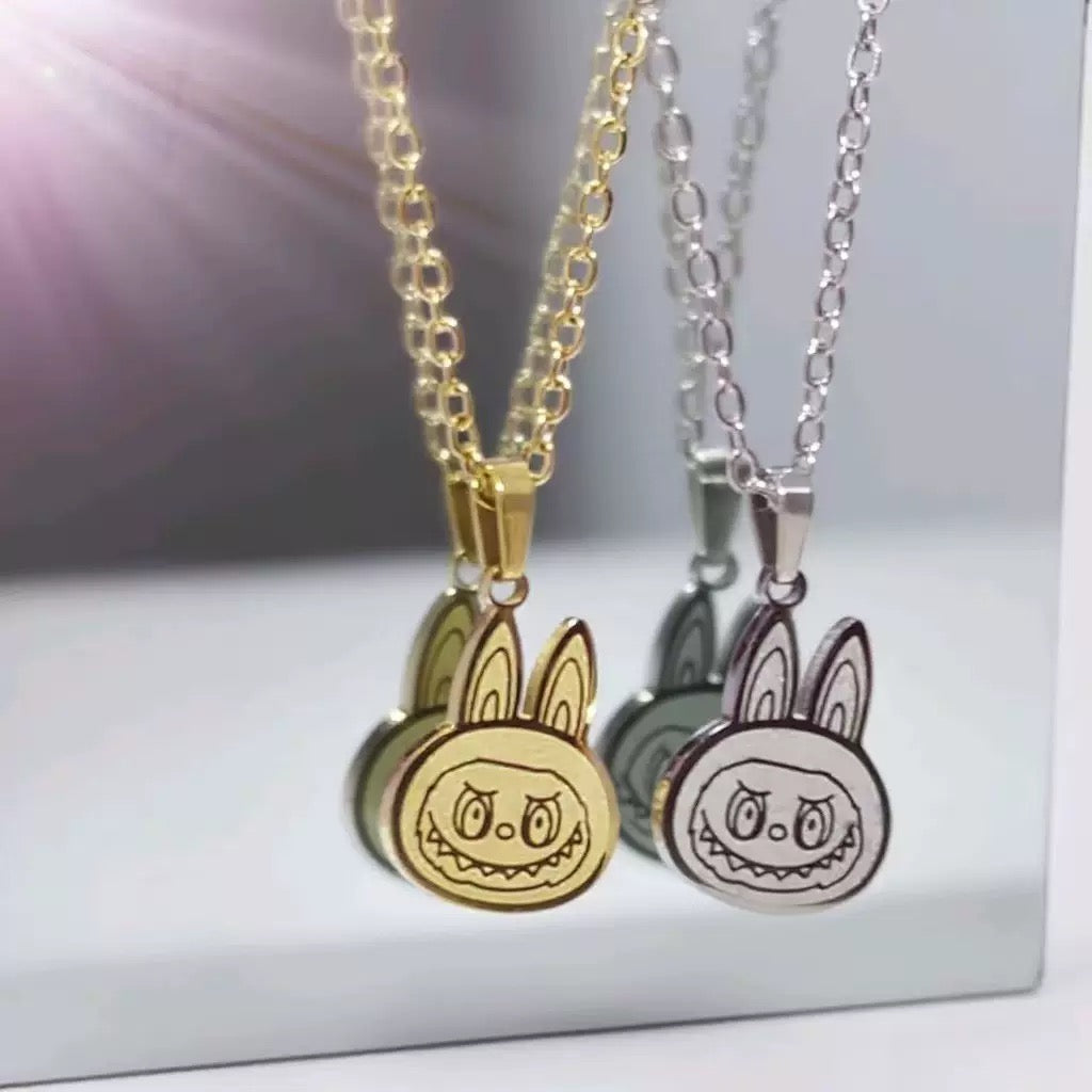 Stainless steel la*bubu jewelry set – tennis jewelry in {{ product_color }} | Aura Tide Collective | Shop Stainless steel la*bubu jewelry set online for {{ product_tags | join: ", " }} – Fast shipping worldwide.