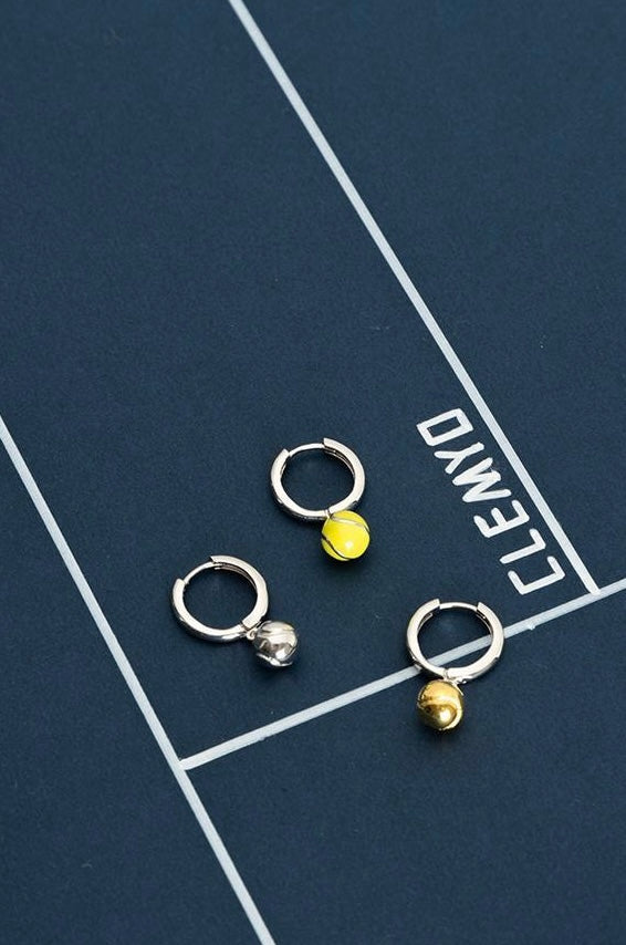 Silver 925 Sterling-Silver Gold-Plated Zircon Tennis Earrings with Enamel Drop – tennis jewelry in {{ product_color }} | Aura Tide Collective | Shop Silver 925 Sterling-Silver Gold-Plated Zircon Tennis Earrings with Enamel Drop online for {{ product_tags | join: ", " }} – Fast shipping worldwide.