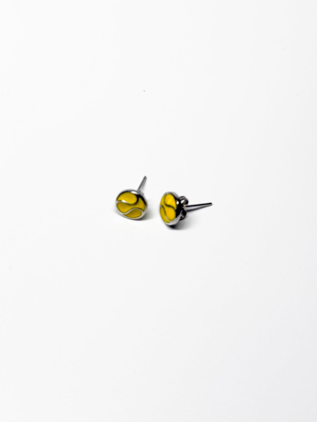 classic tennis ear-stud pair tennis in Titanium-plated Stainless Steel – tennis jewelry in {{ product_color }} | Aura Tide Collective | Shop classic tennis ear-stud pair tennis in Titanium-plated Stainless Steel online for {{ product_tags | join: ", " }} – Fast shipping worldwide.