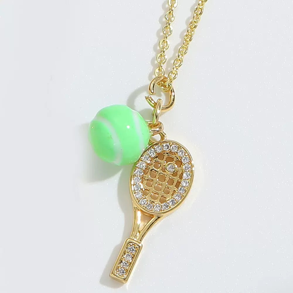 The Grand Slam tournaments series necklace – tennis jewelry in {{ product_color }} | Aura Tide Collective | Shop The Grand Slam tournaments series necklace online for {{ product_tags | join: ", " }} – Fast shipping worldwide.