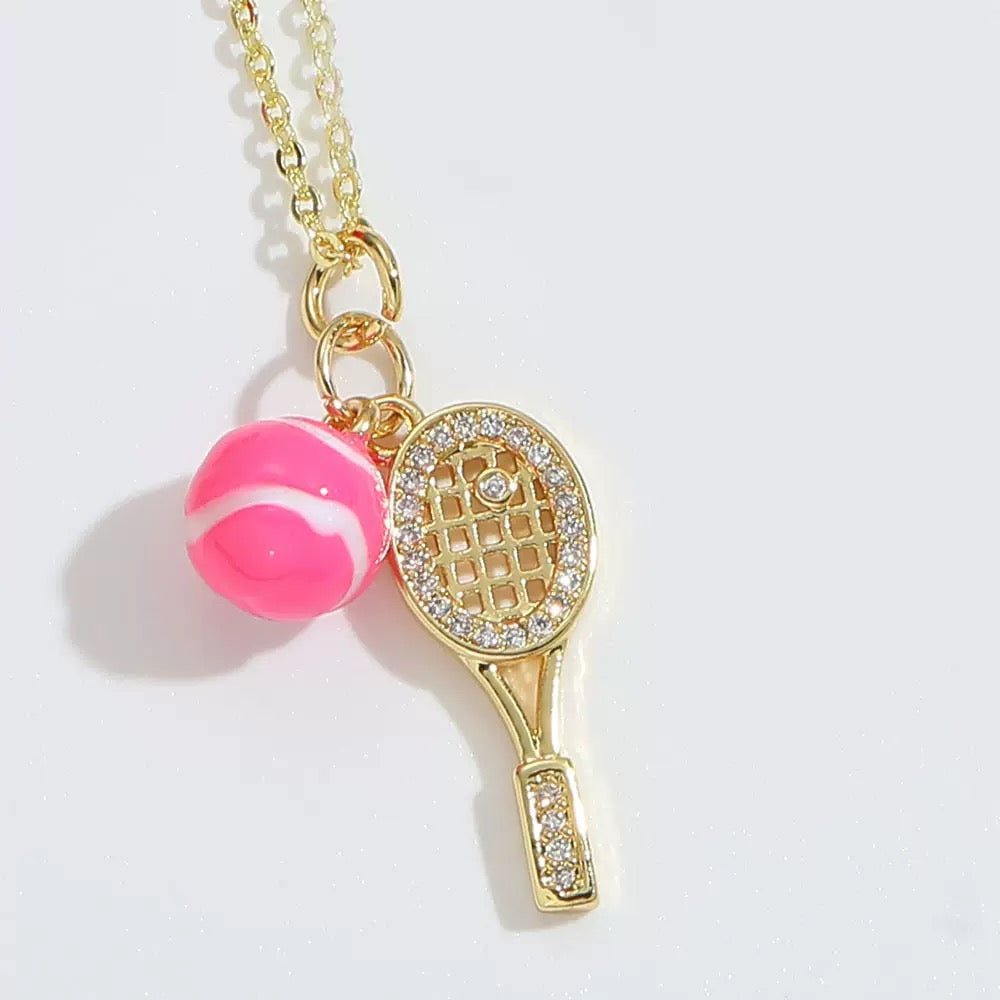 The Grand Slam tournaments series necklace – tennis jewelry in {{ product_color }} | Aura Tide Collective | Shop The Grand Slam tournaments series necklace online for {{ product_tags | join: ", " }} – Fast shipping worldwide.