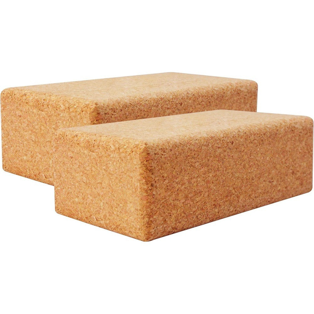 Cork yoga block – made from 100% renewable materials