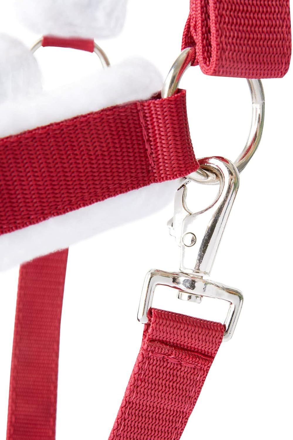 [free shipping] 30 pcs High-quality fleece-lined horse halter/hood Christmas equine product