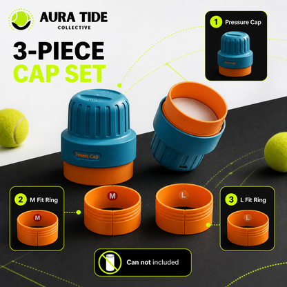 Smart Tennis Ball Pressure Cap Set