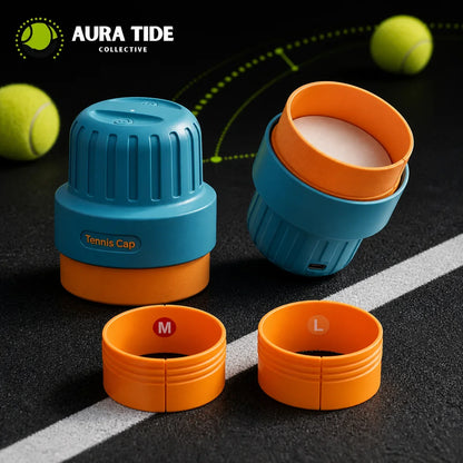 Smart Tennis Ball Pressure Cap Set by Aura Tide Collective
