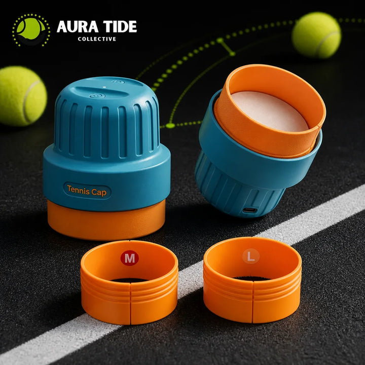 Opened-Can Ball Care — Smart Tennis Ball Pressure Cap Set