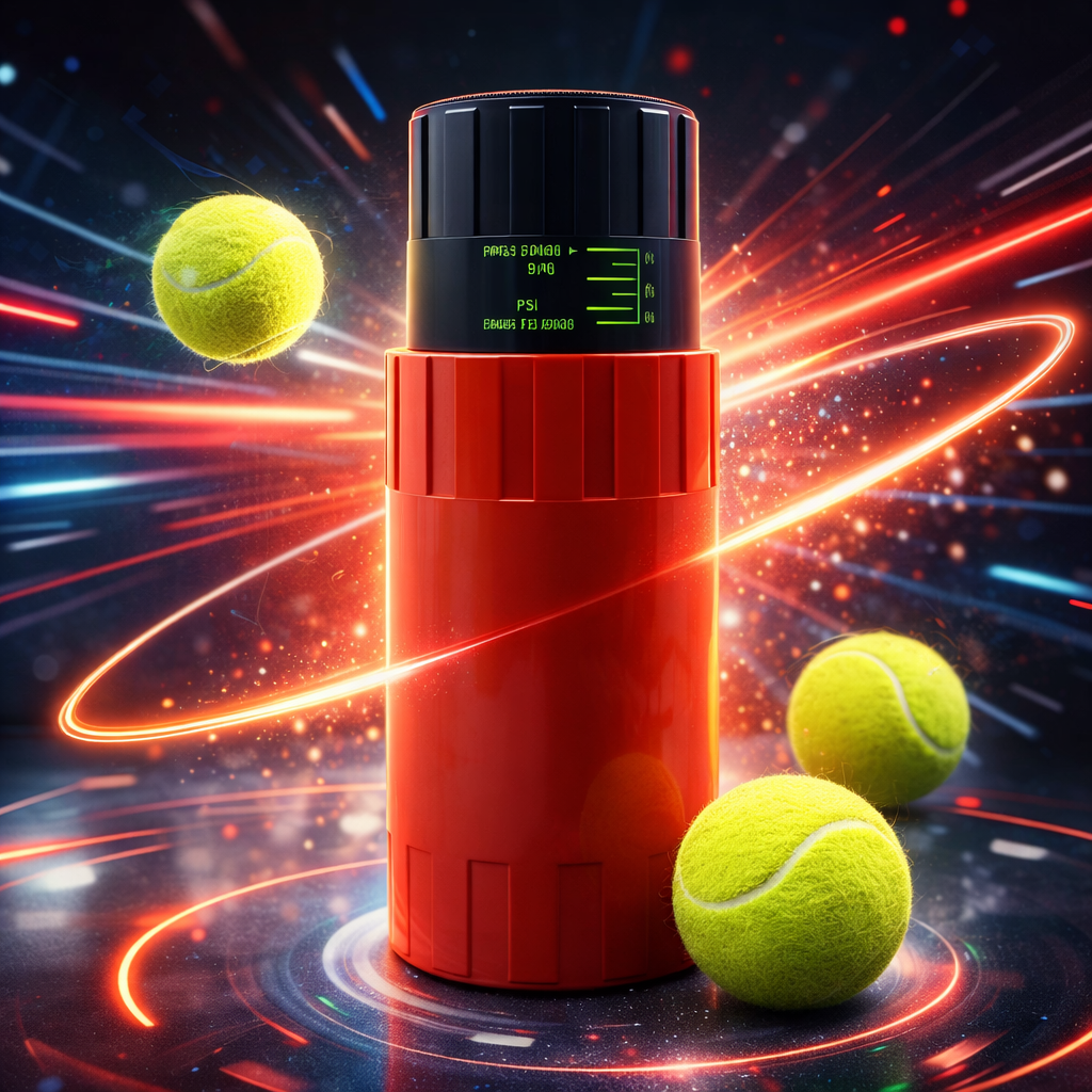 Tennis Ball Pressurizer Storage Container