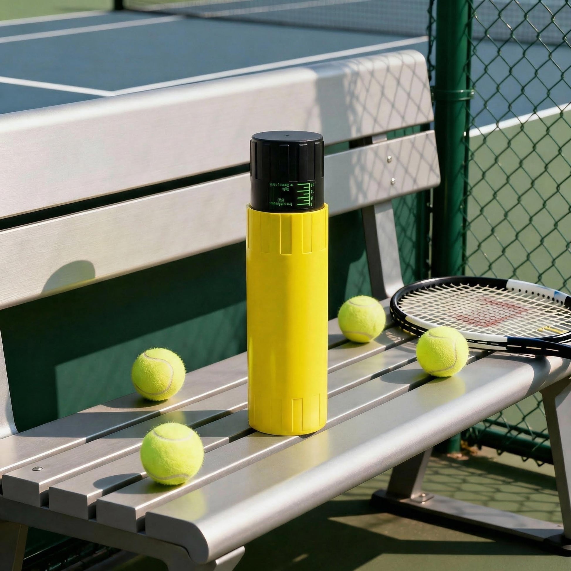 Tennis Ball Pressurizer Storage Container